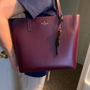 Kate Spade smooth leather tote
